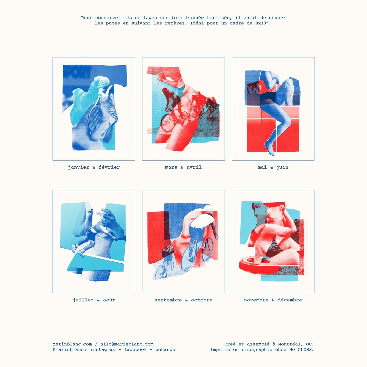 2026 - Deux mille ben fit(ness) - Marin Blanc