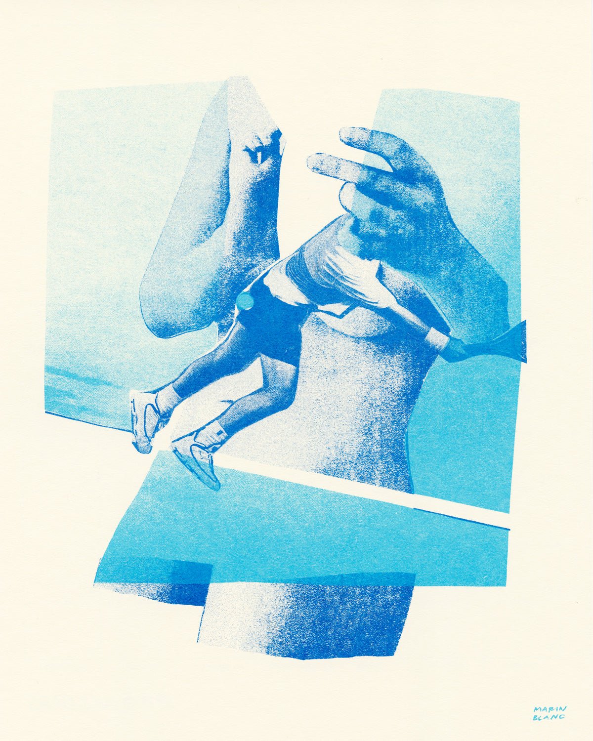 2026 - Deux mille ben fit(ness) - Marin Blanc