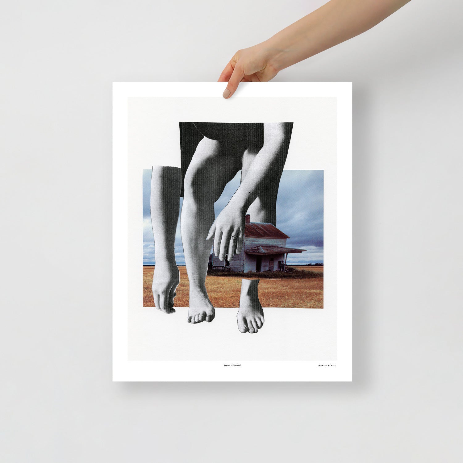 Hier l'orage - Marin Blanc