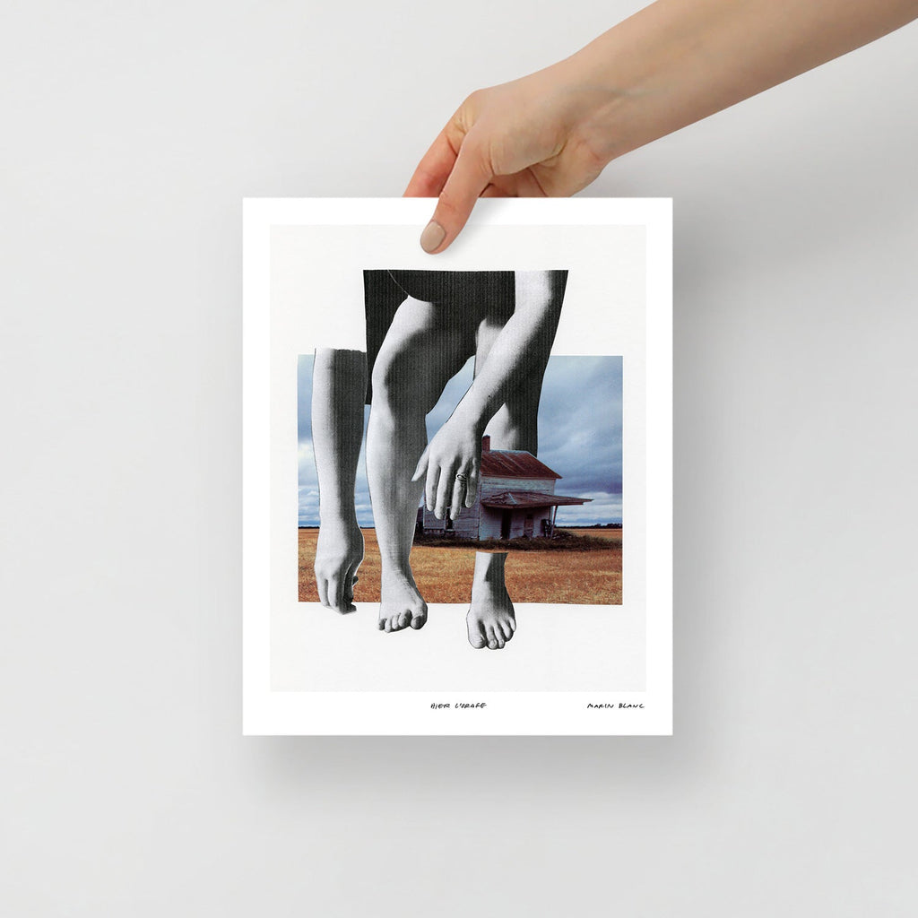 Hier l'orage - Marin Blanc