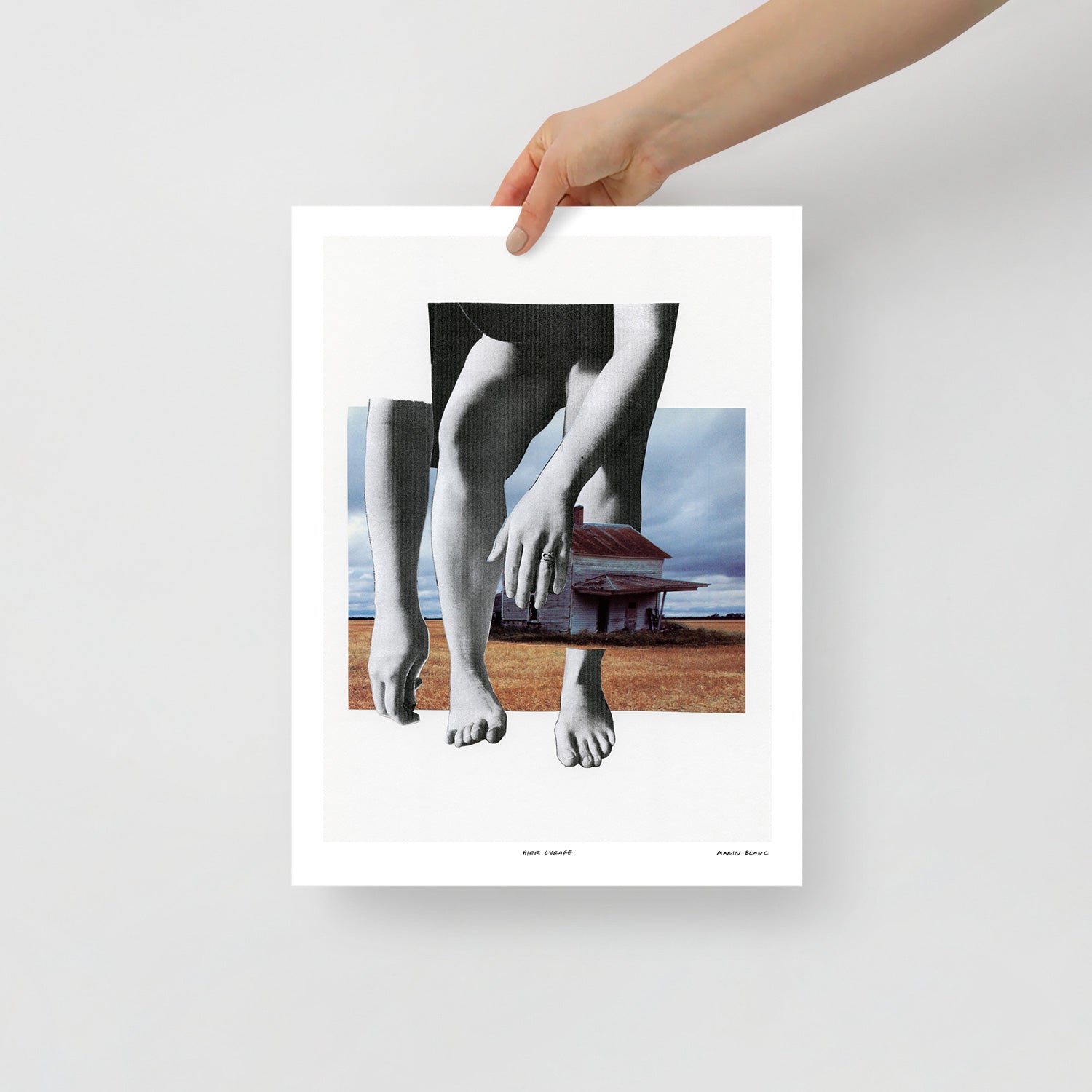 Hier l'orage - Marin Blanc