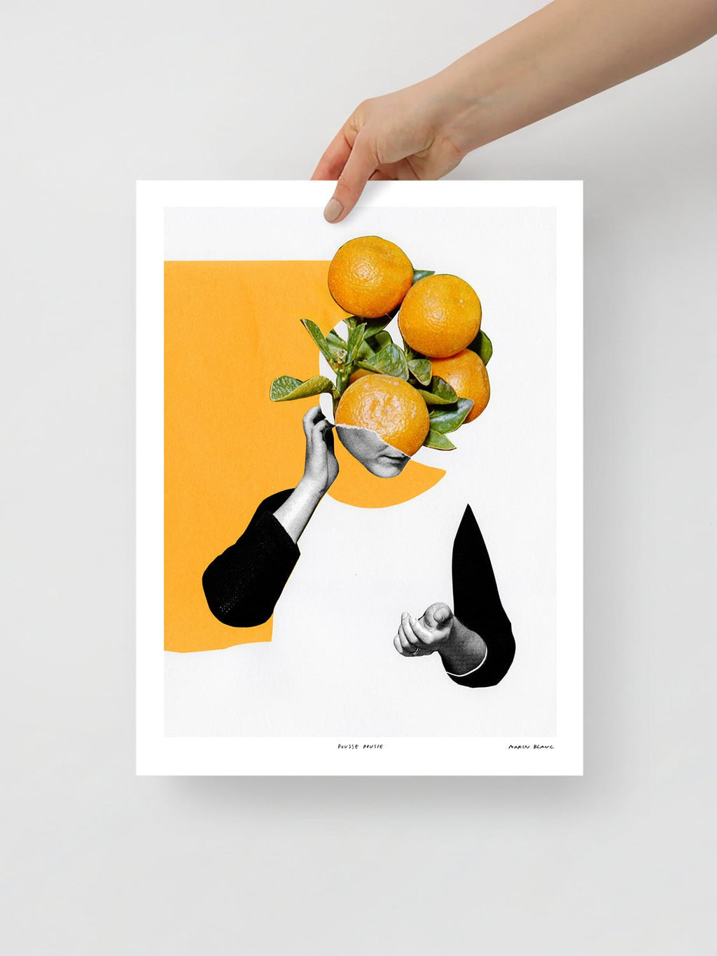 Pousse pousse - Marin Blanc