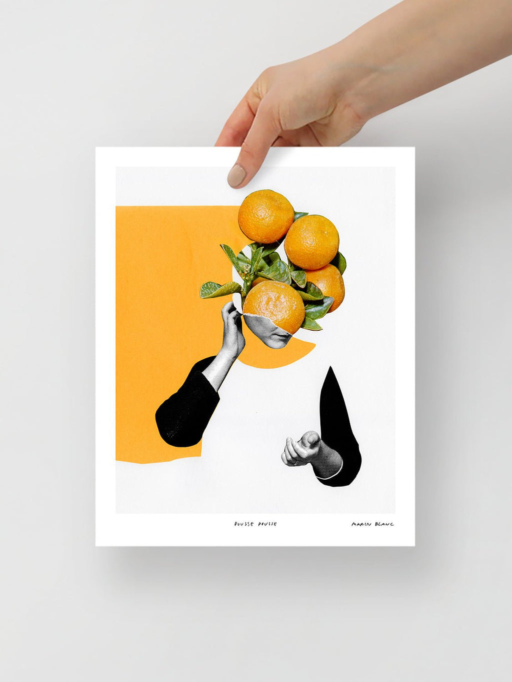 Pousse pousse - Marin Blanc