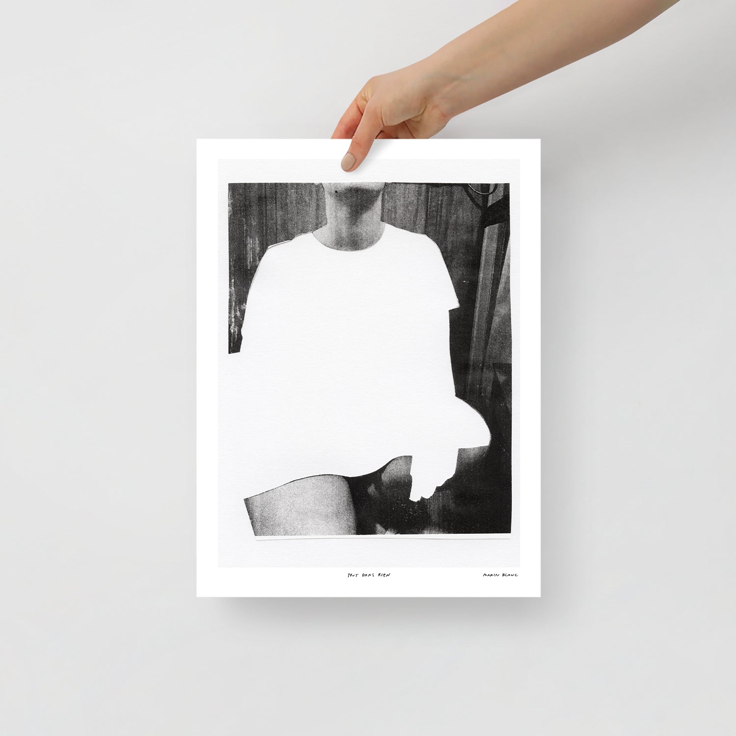 Tout dans rien - Marin Blanc