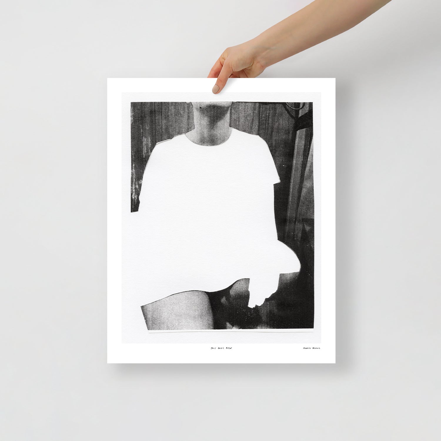 Tout dans rien - Marin Blanc