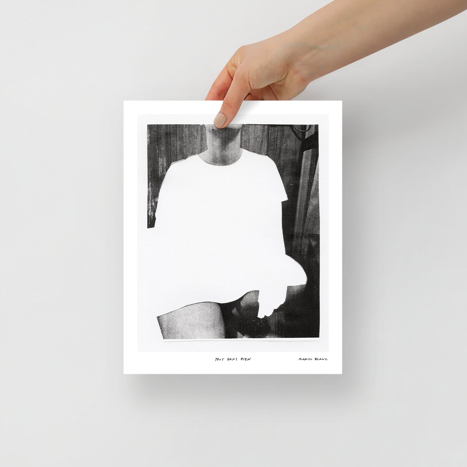 Tout dans rien - Marin Blanc